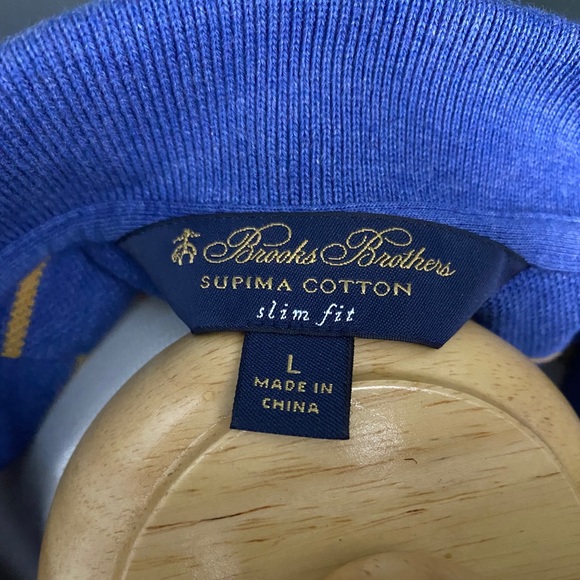 brooks brothers slim fit supima cotton polo - Picture 6 of 6